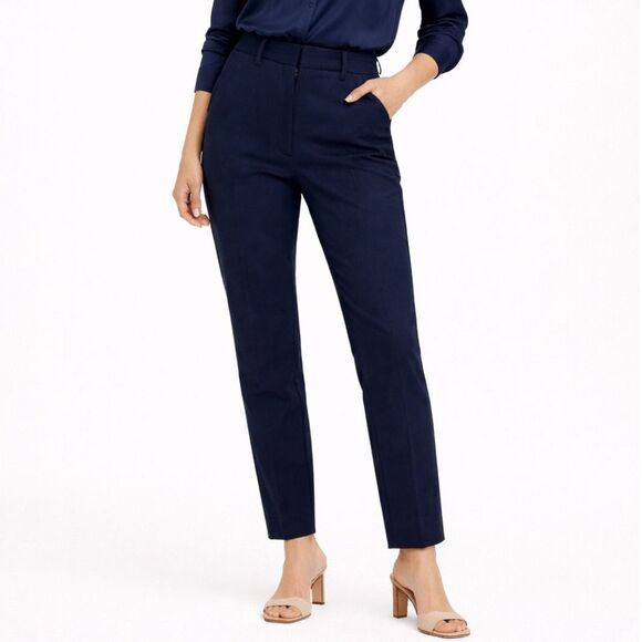 Apiece Apart Pants - Apiece Apart Pants Size 0 Blue High Rise Cropped Skinny Ankle Slit Women’s